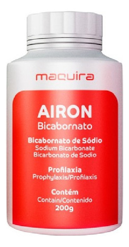 Bicarbonato Airon Natural 200gr Maquira