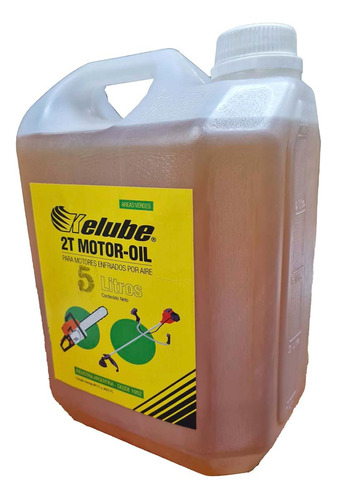 Aceite 2t Mezcla Motosierras Desmalezadoras Kelube X 5 Litro