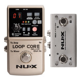 Pedal De Efecto Nux Loop Core Deluxe Footswitch Stock Nuevo