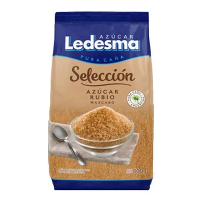Azúcar Ledesma Rubia Mascabo Paquete 800 Grs | MercadoLibre