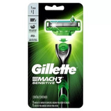 Afeitadora Gillette Mach 3 Sensitive Con Banda Lubricante