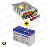 Kit Backup Ups Fuente Switching 12v 4a Ups + Batería 12v7a