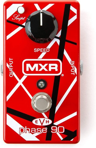 Pedal Mxr Evh Phase 90 Red Para Guitarra Color Rojo