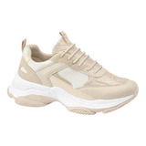 Tenis De Dama Casual Paris Hilton Ph16 Color Blanco/ Nude