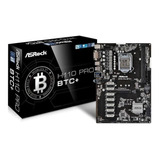 Tarjeta Madre Asrock H110 Pro Btc+ 13 Gpu Para Minería 