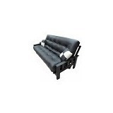 Futon De 3 Cuerpos Sillon Guatambu  + Colchon Reforzado