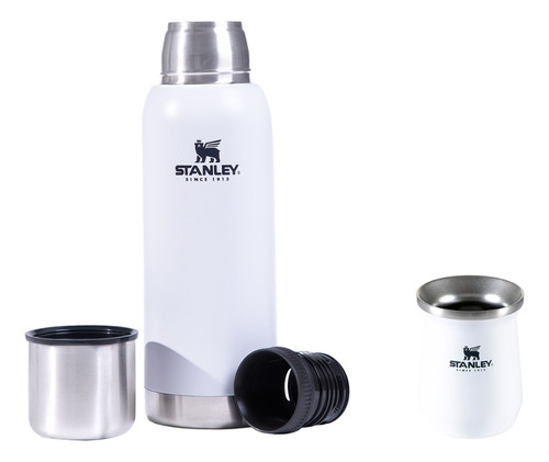 Combo Termo Stanley Adventure 1 Lt + Mate 236ml Acero Inox