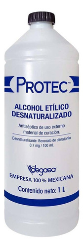 Alcohol Desnaturalizado Protec 1l