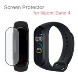 Peliculas Xiaomi Mi Band 4 Tela Oled Tpu Plástico C/ 2 Un.