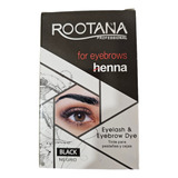 Kit Henna Rootana Professional Tinte Pestañas Y Cejas