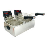 Fritadeira Industrial Cotherm Frita Fácil 2c 5 L 10l Aço Inoxidável 60 Hz 220v