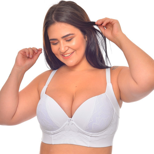 Sutiã Sutian Reforçado Adapt  Largo Bojo Plus Size L Bwana