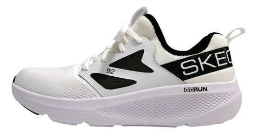 Tenis Skechers Go Run Elevate Color Blanco/ Negro (220182x)