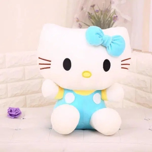 Hello Kitty Peluche Adorable Suave Abrazable Sanrio Mattel  