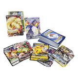 Kit Lote Pokémon 100 Cartas + Gx + Lendário + Brinde Copag