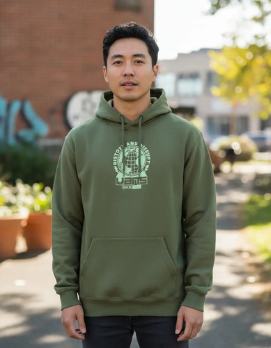 Sudadera Vans Pullover Hoodie Gloval Po Vn008jcc89 Original