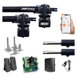 Kit Motor Ppa Portão Pivotante Duplo Jet Flex Wifi 4 Suporte