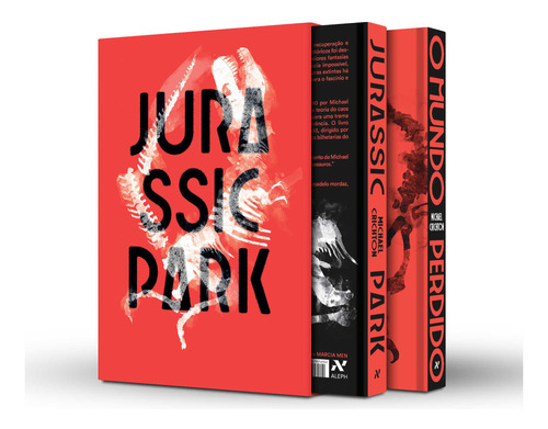 Livro Box Jurassic Park - Edição Capa Dura