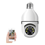 Camera Segurança Ip Lampada Panoramica Yoosee Wifi E Espiã