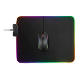 Mouse Pad Con Luces Led Rgb Mayor Sensibilidad