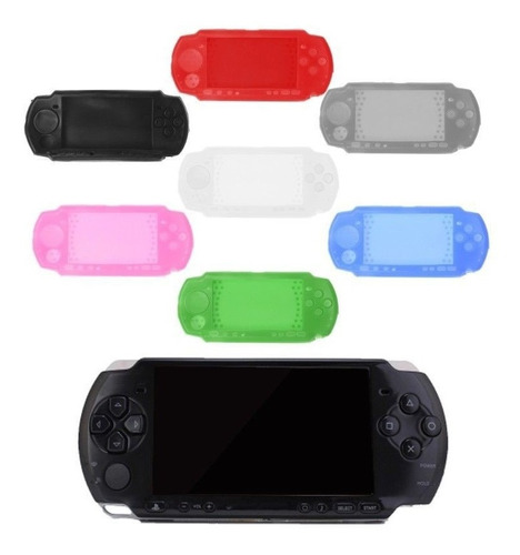 Protector Forro Silicona Funda Goma Para Psp 1000/2000/3000