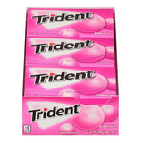 Trident Sin Azúcar Chicle Con Xilitol 12 Packs 168 Pz Msi