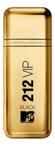 Carolina Herrera 212 Mtv Vip Black Nyc Edp Edición Limitada 