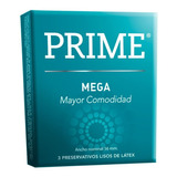 Preservativo Prime Mega X 3