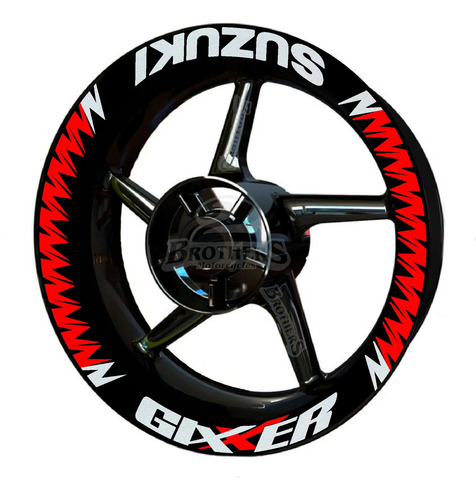 Kit De Stickers Calcomanías Para Suzuki Gixxer 250 Plus M-2 | Meses sin interés