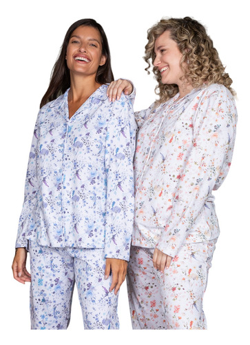 Pijama Abrigado Camisero T.5 Al T.7 24549 Bianca Secreta