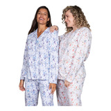 Pijama Abrigado Camisero Hasta T.4 24549 Bianca Secreta