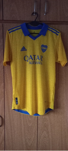 Camiseta Boca Juniors Casa Amarrilla Suplente 2022