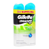 Gel Para Afeitar Gillette Sensitive 2 Piezas De 198g