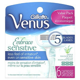 Gillette Venus Embrace Sensibles De Las Mujeres Las Hojas De