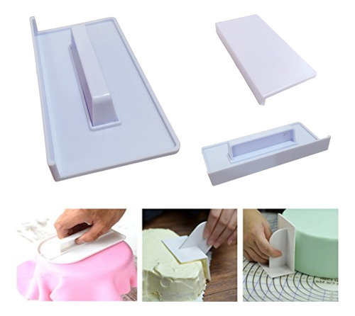 Plancha Alisadora Fondant Reposteria Espatula Pastel Decorar