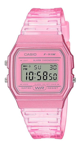 Reloj Mujer Casio F-91ws-4c Digital Vintage / Lhua Store