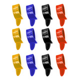 Pacote Com 12 Dedeiras Coloridas Para Viola Caipira Violão