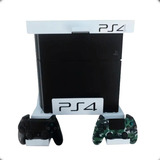 Suporte Playstation 4 Modelo Fat/slim Ou Pro -branco