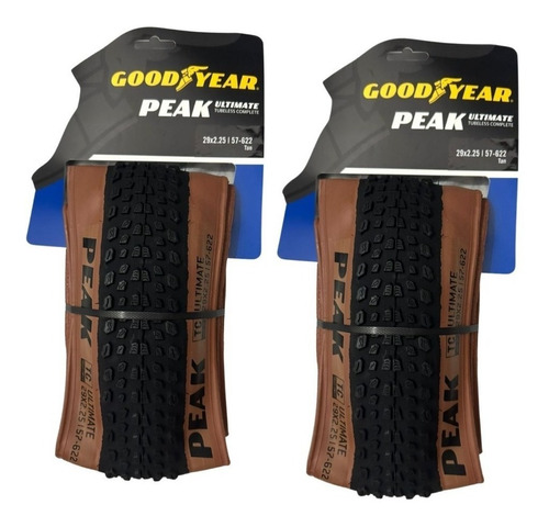 Par De Pneus 29 Goodyear Peak Ultimate Tubeless 29x2.25 Mtb