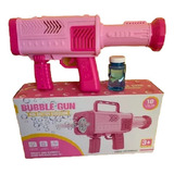 Pistola De Burbujas Bubble Gun Tipo Bazooka