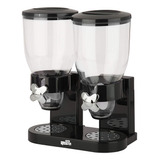 Dispensador Doble Cereal Frutos Secos De Mesa 2ltrs Jjp