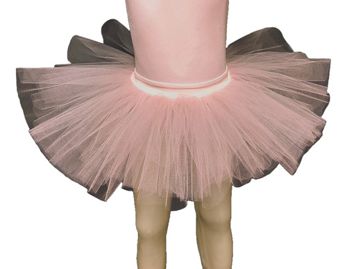 Tutú Corto Bailarina Danzas Ballet Clásico Disfraz Nena