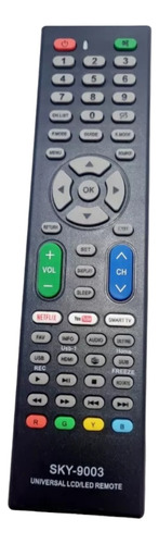 Controle Remoto Universal Para Tv Hq Hqs43nkh Todas Polegada
