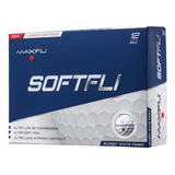 Pelotas Bolas De Golf Maxfli Softfli 12 Unidades Blanco