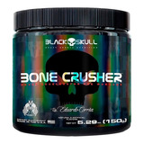 Suplemento Em Pó Black Skull  Eduardo Correa Bone Crusher Beta Alanina, Cafeína, Arginina Bone Crusher Sabor  Limão Radioativo Em Pote De 150g