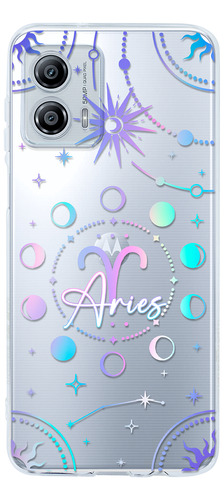 Funda Para Motorola Uso Rudo Para Mujer Signo Zodiaco Aries