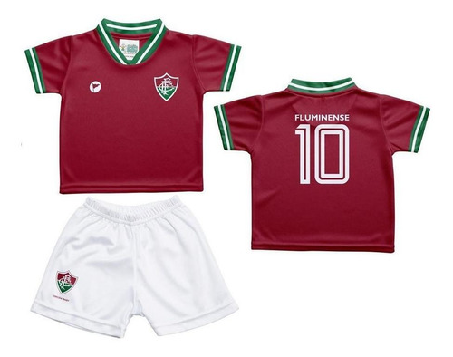 Conjunto Infantil Fluminense Uniforme - Torcida Baby