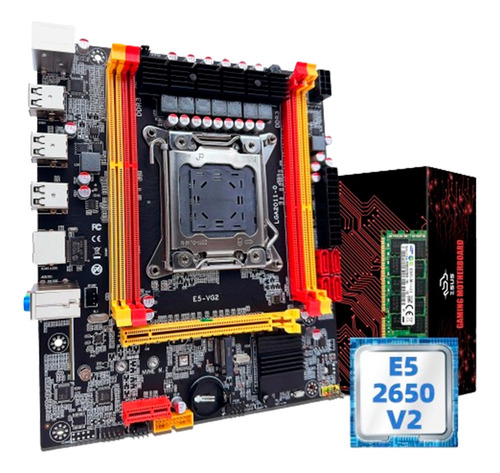 Kit Actualización Tarjeta Madre Ram 16gb Intel Xeon 2650 X79