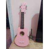 Ukelele Cocoon Rosa Usado Poco Uso