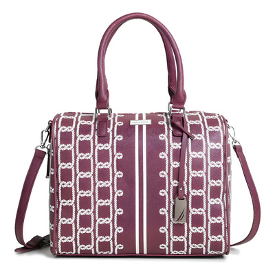 Bolsa Bowling Nautica A12497 Color Bordó | Meses sin interés